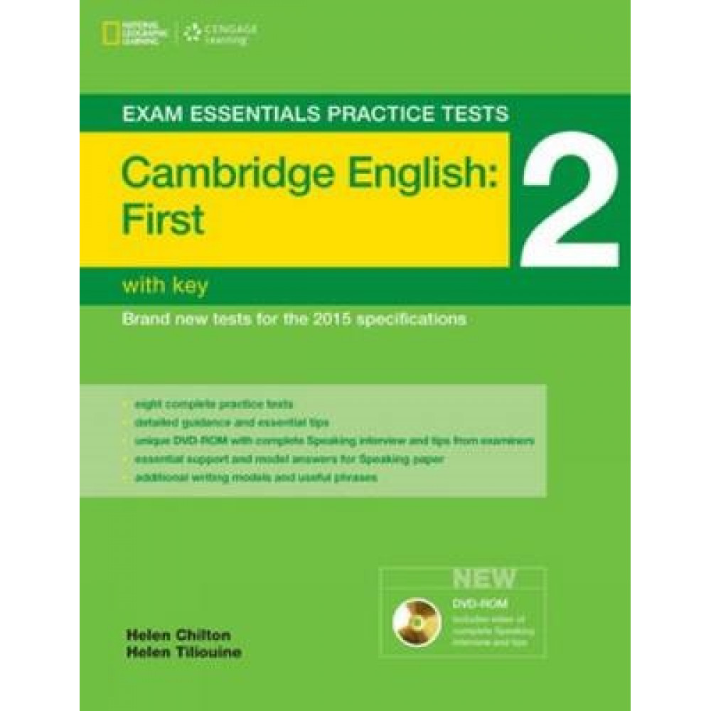 Exam Essentials Practice Tests with key. Cambridge English: First 2 + DVD 