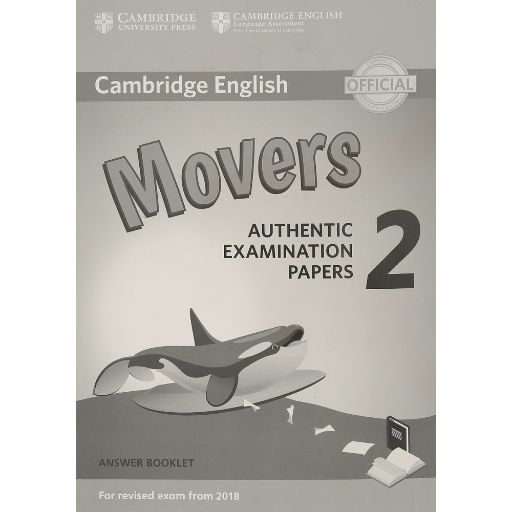 Cambridge English Young Learners 2 for Revised Exam from 2018 Movers Answer Booklet 