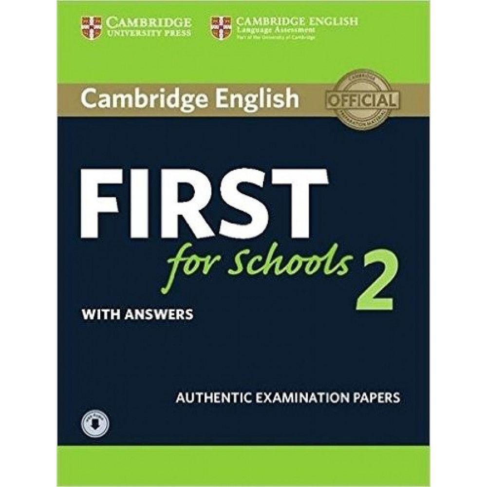 Cambridge English First for Schools 2. Student's Book with Answers 