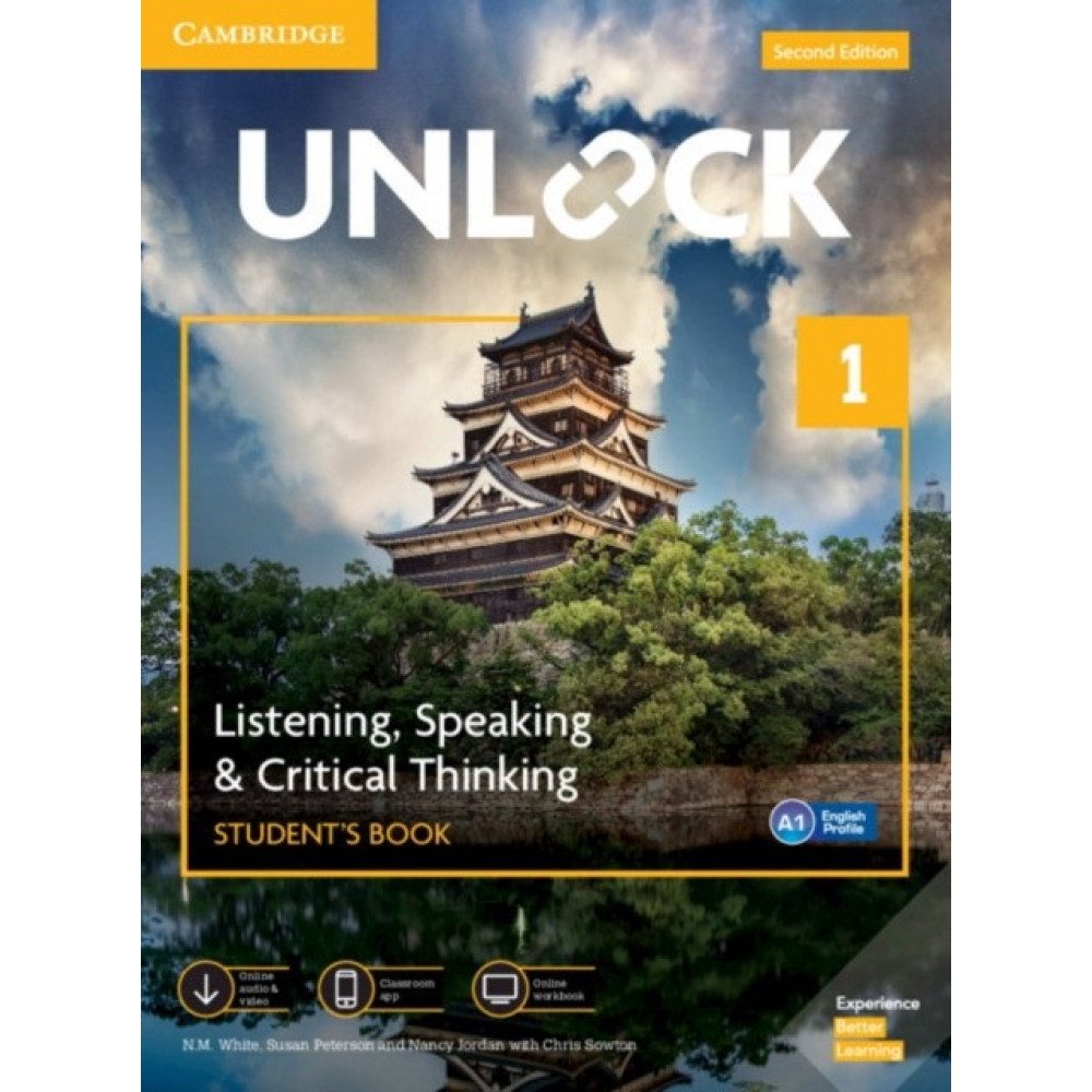 Unlock (2nd edition). 1 Students Book. Listening, Speaking & Critical Thinking, Mob App And Online Workbook W/D 