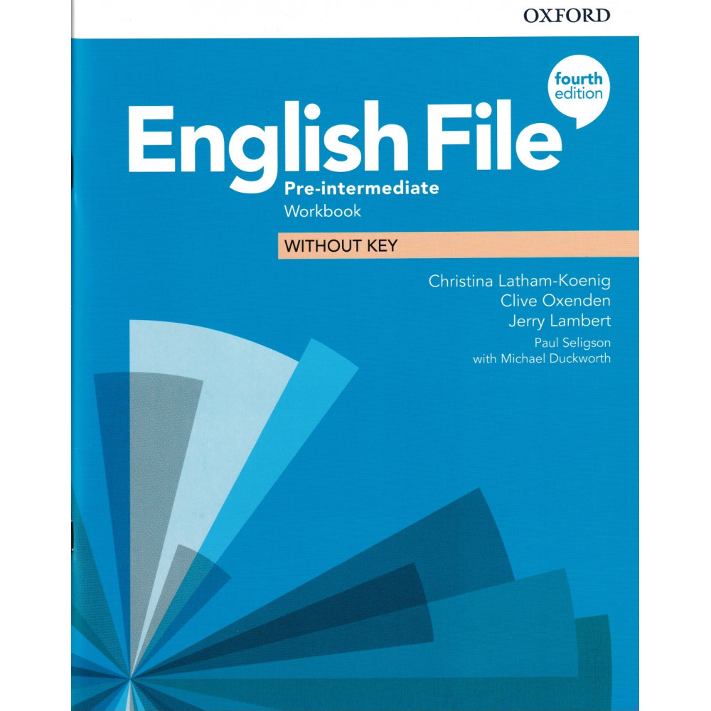English File (4th edition). Pre-Intermediate. Workbook without key 
