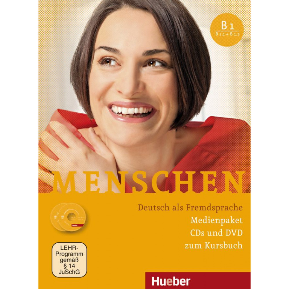 Menschen B1, Medienpaket (3 audio CD+1 DVD) 