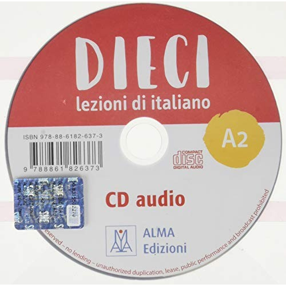 Dieci A2 - CD audio 