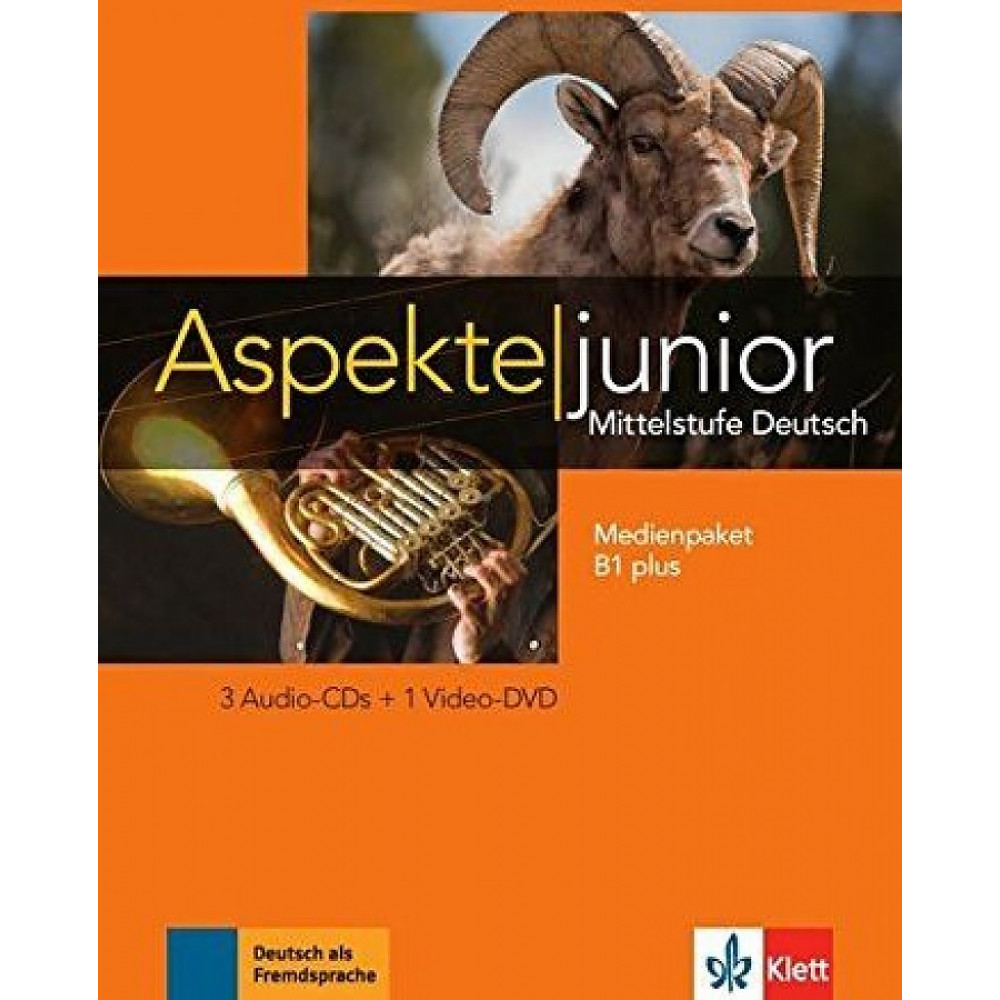 Aspekte junior. B1 plus.  Medienpaket (3 CDs + Video) 