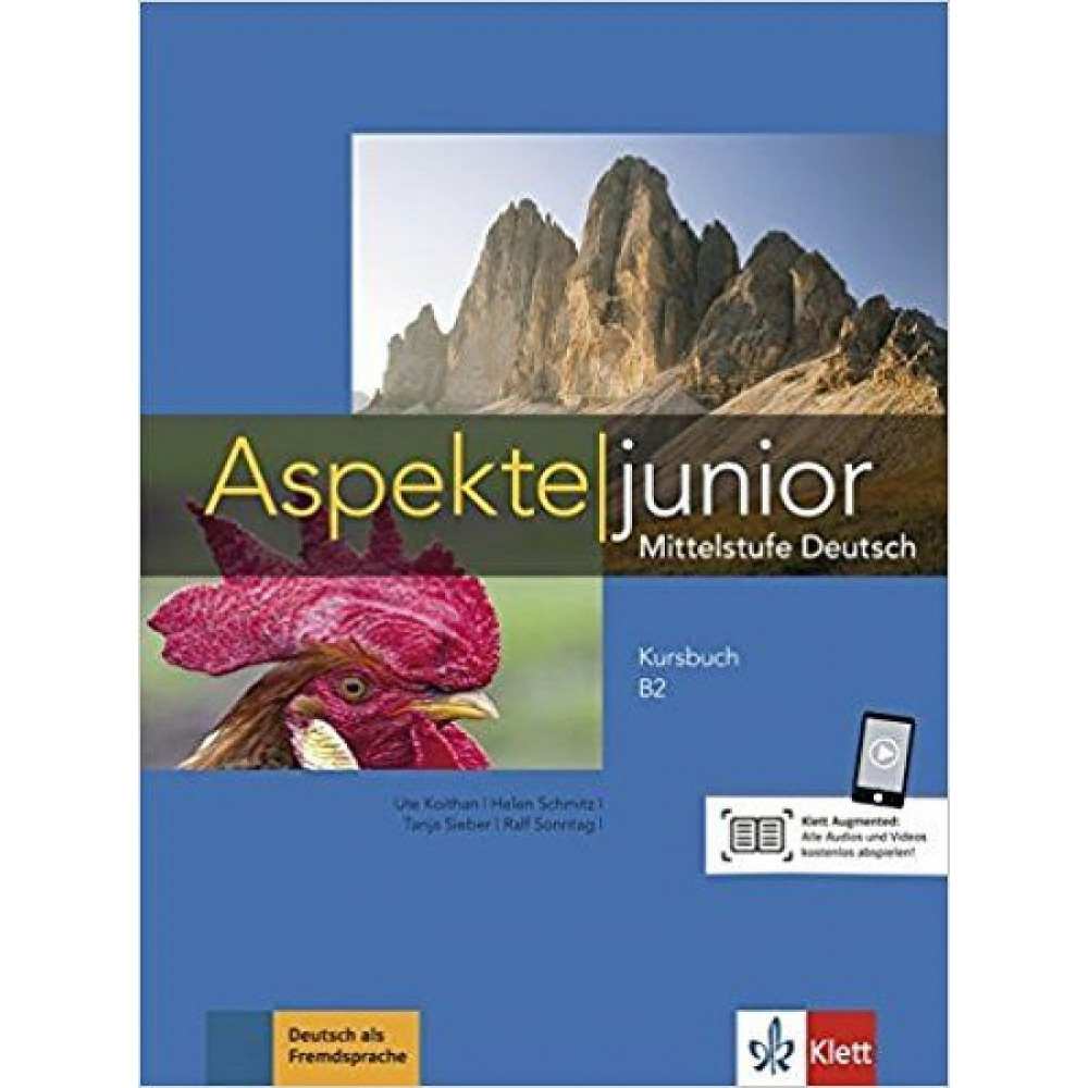 Aspekte junior. B2. Kursbuch mit Audios zum Download 