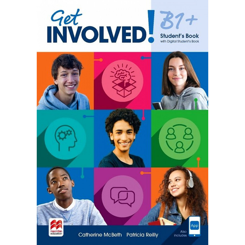 Get Involved! Level B1+ Student’s Book with Student’s App and Digital Student’s Book 