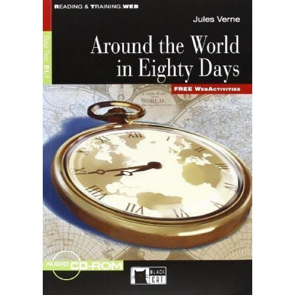 Around the World in 80 Days NEd Bk +D +Web (B1.1) 