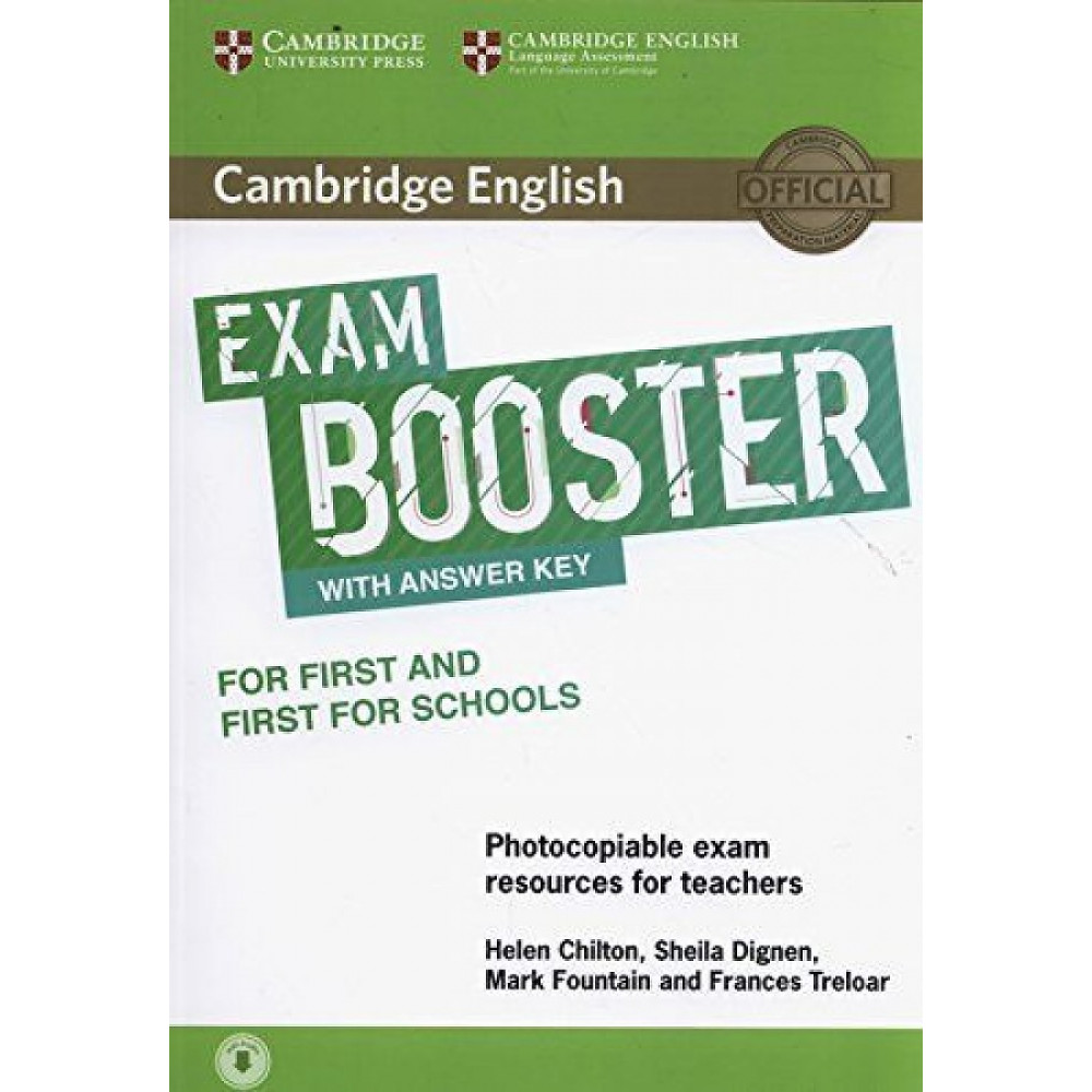 Exam Booster For First  And First For Schools With Answer Key With Audio 