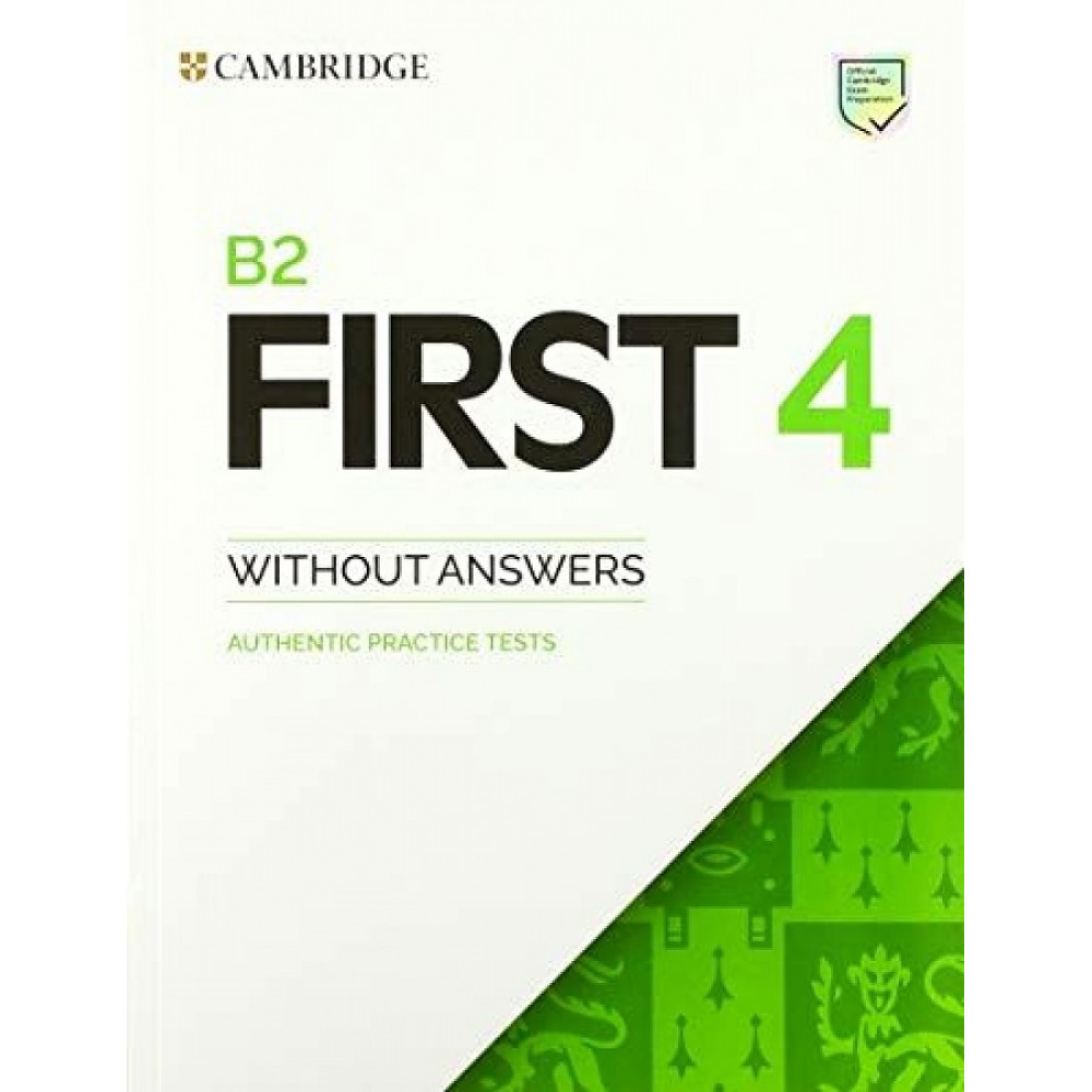 B2 First 4 Student's Book without Answers: (2020 Exam) 