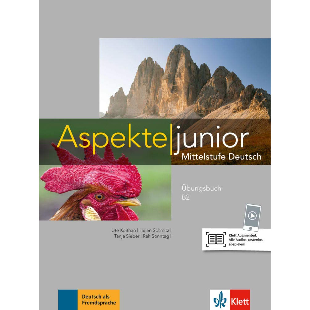 Aspekte junior. B2. Uebungsbuch mit Audios zum Download 