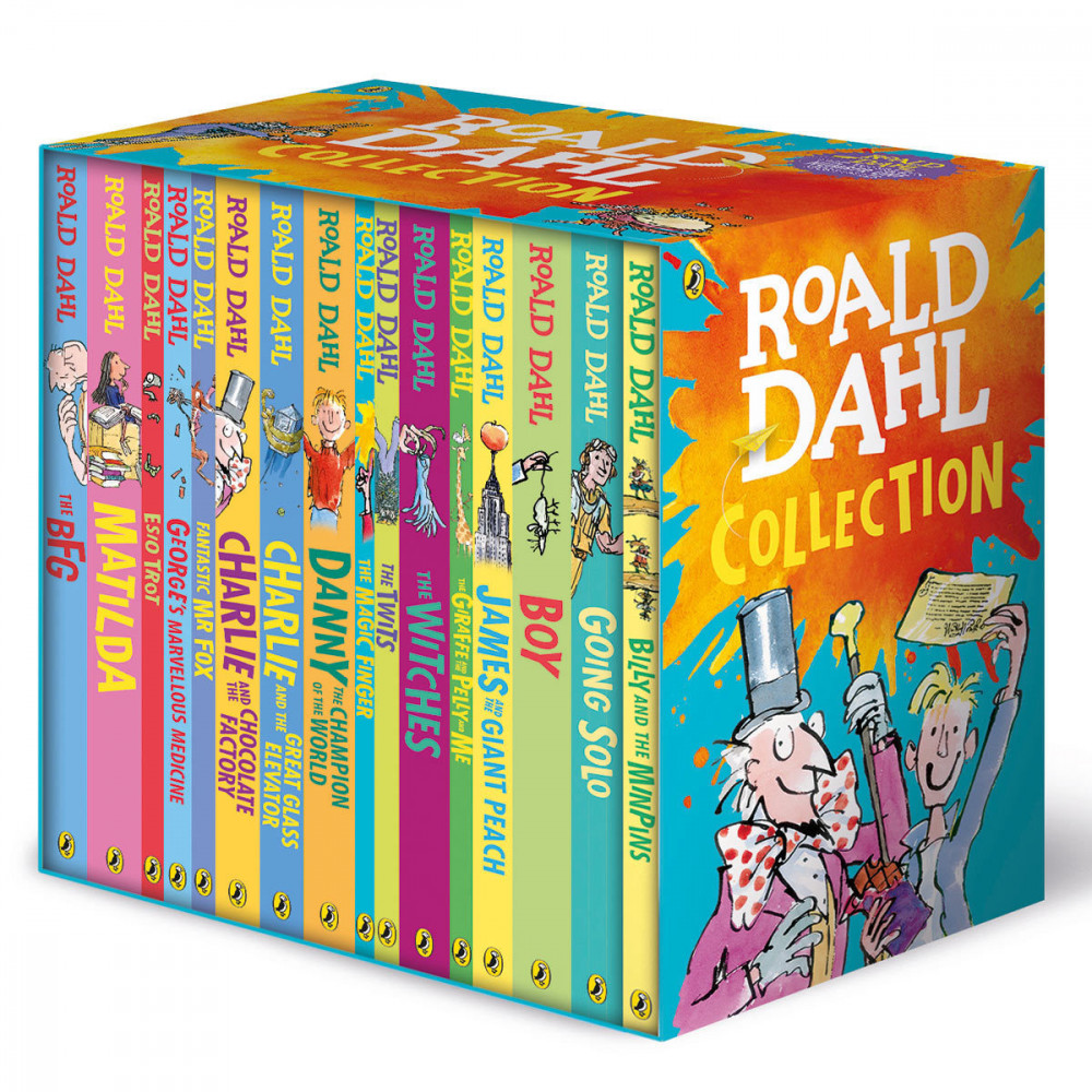 Roald Dahl Collection 16 Books Box Set 