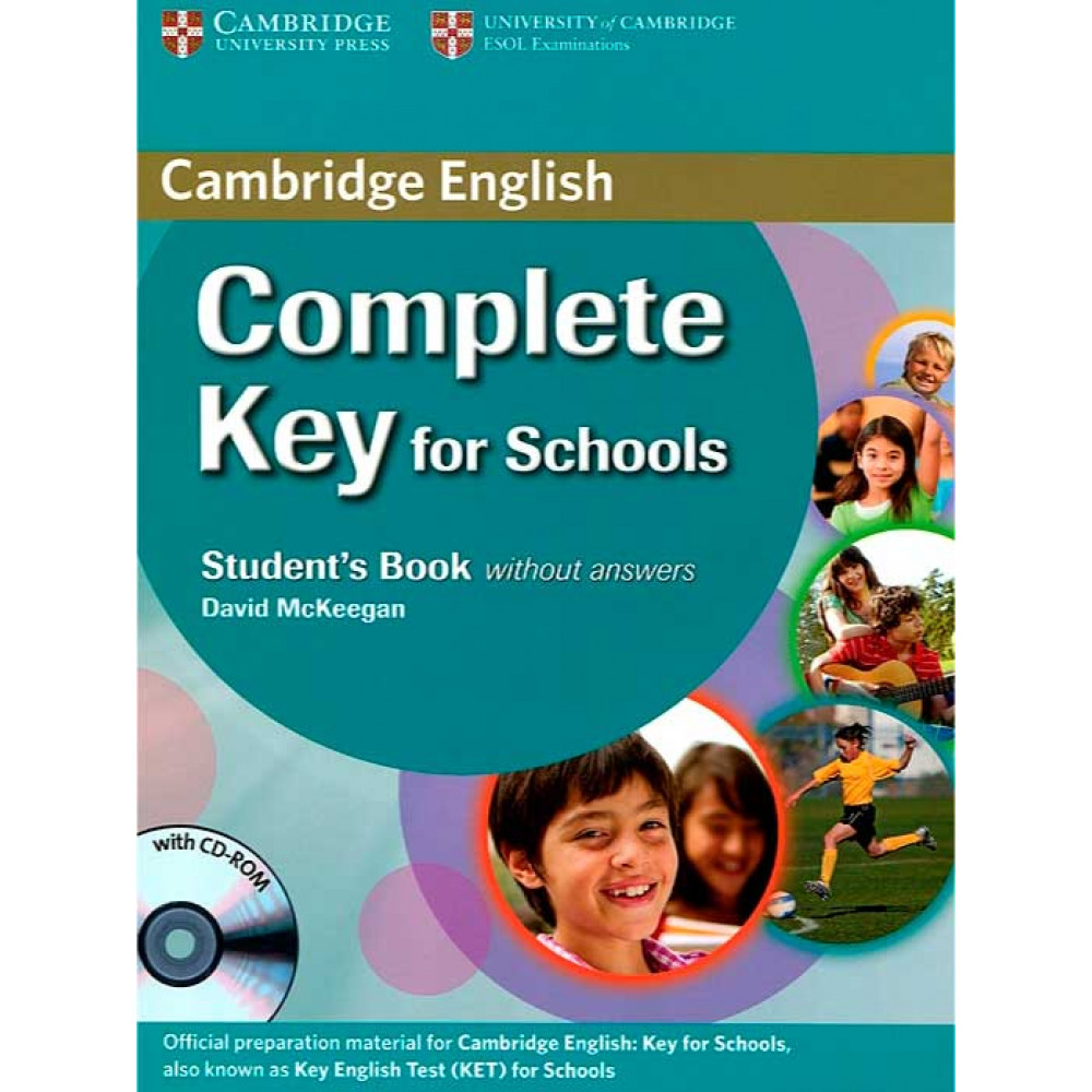 Complete. Key for Schools. Student's book without answers with CD-ROM 