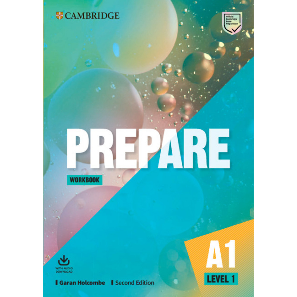 Prepare. Level 1. Workbook with Audio Download. Holcombe G. 