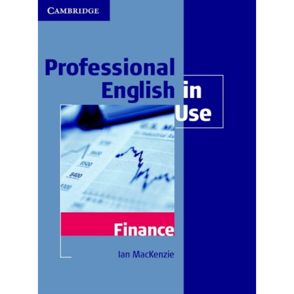 Professional English in Use. Finance Book with answers 