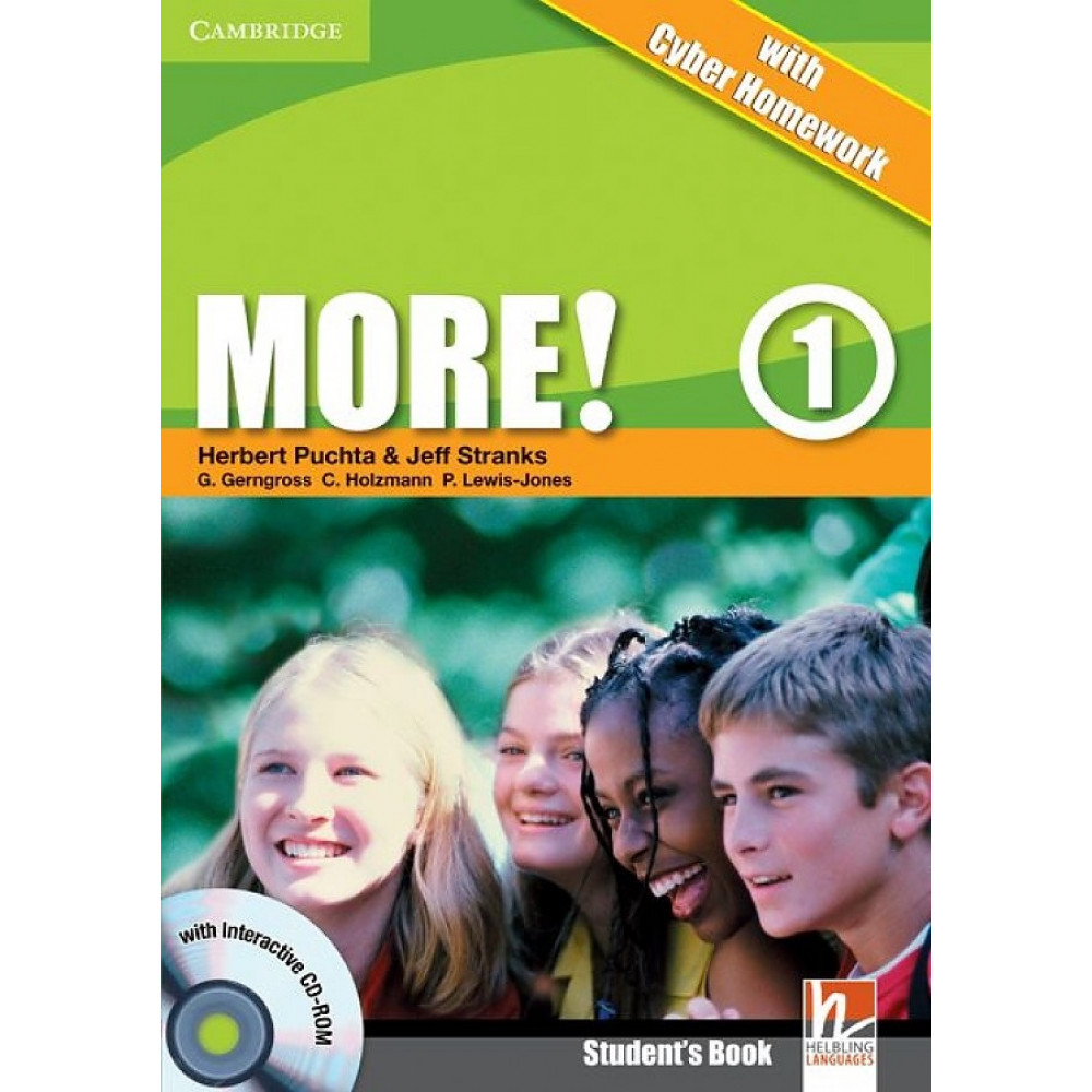 More! Level 1. Student's Book with interactive CD-ROM with Cyber Homework 