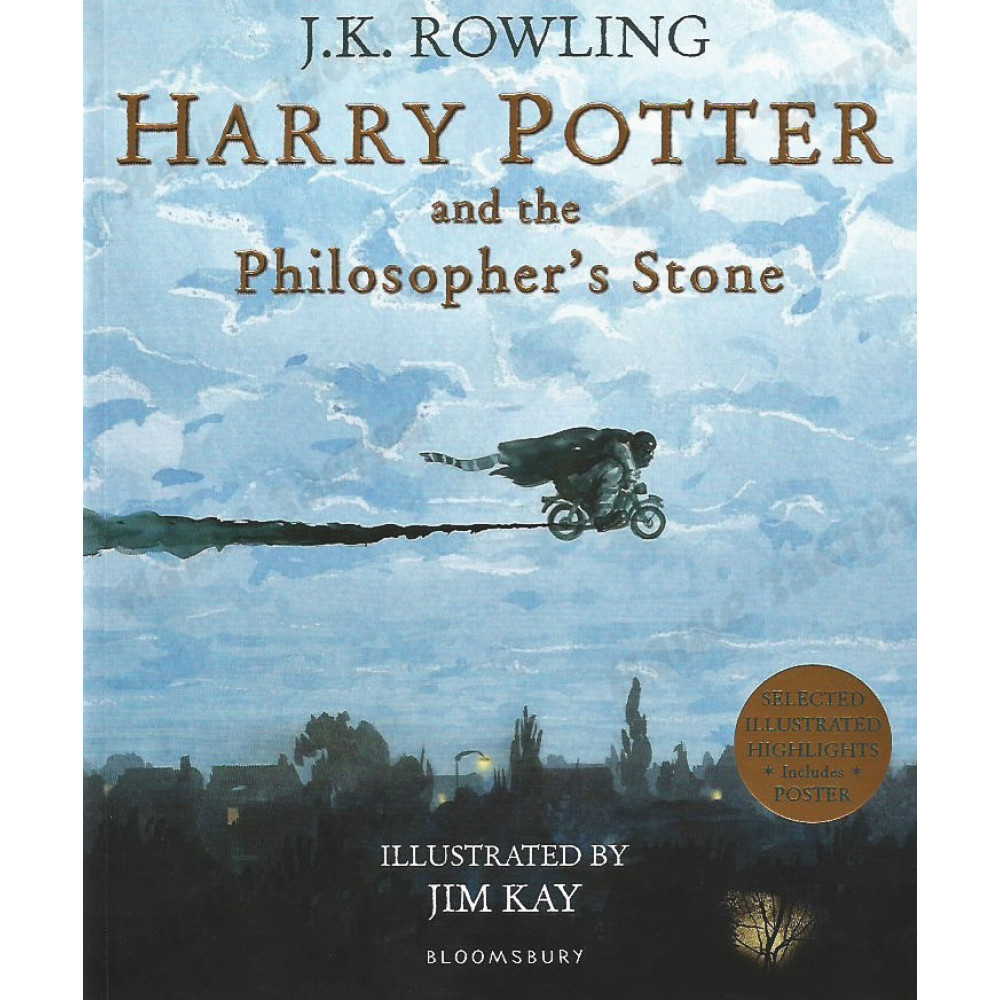 Harry Potter and the Philosopher's Stone (illustrated ed) - Paperback 