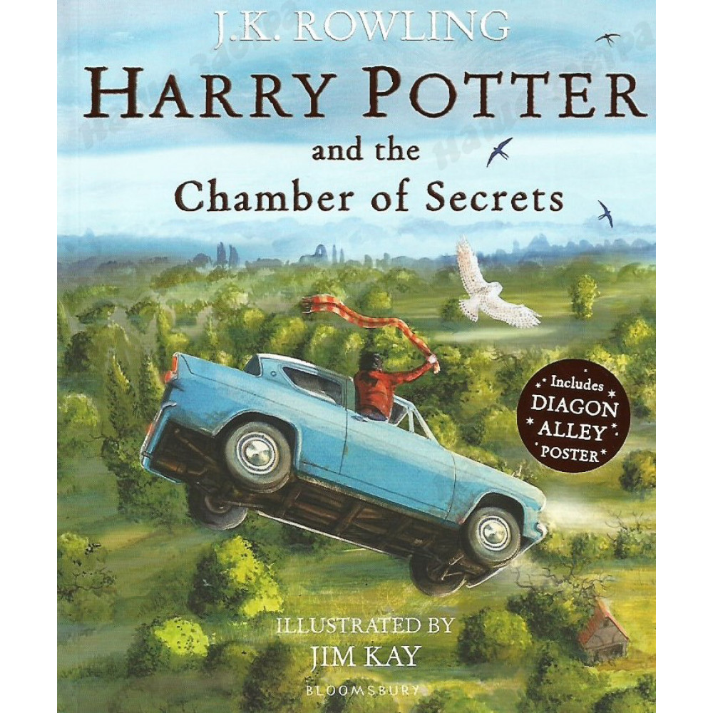 Harry Potter and the Chamber of Secrets (illustrated ed) - Paperback 