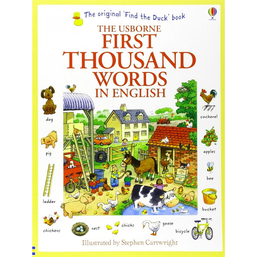 First Thousand Words In English 