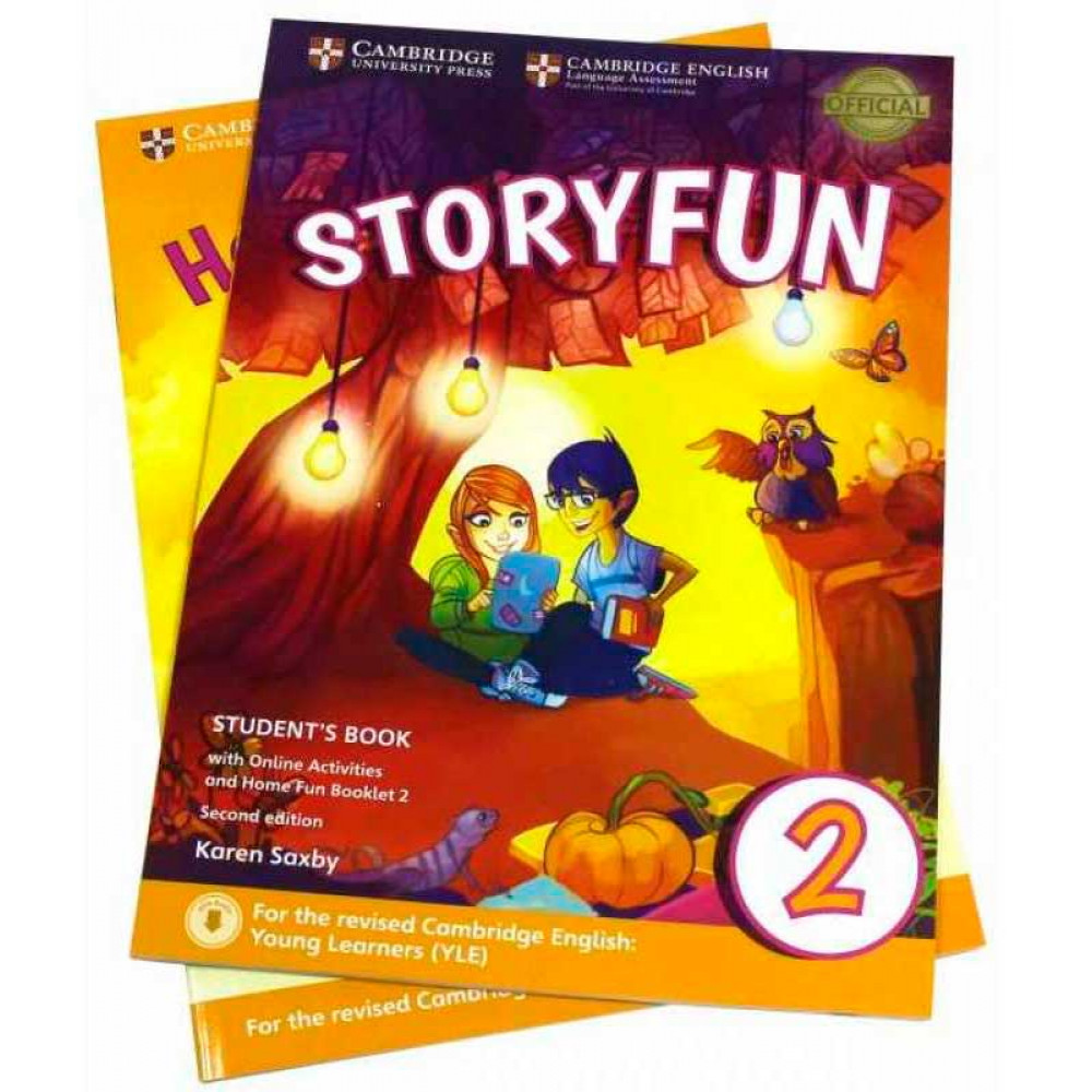 Storyfun Level 2. Student's Book with Online Activities and Home Fun Booklet 2,  2 ed. Saxby K. 