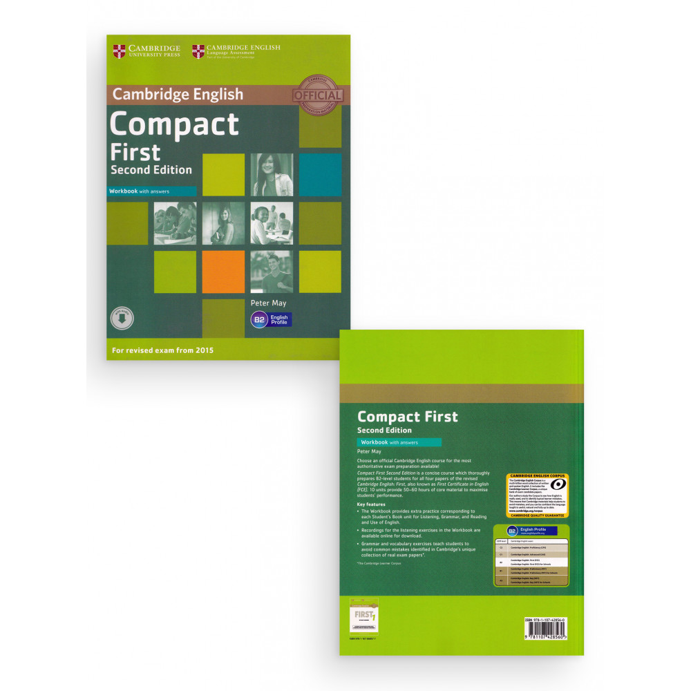Compact First  2Ed. B2. Exam 2015. Workbook + Answers + Download Audio 