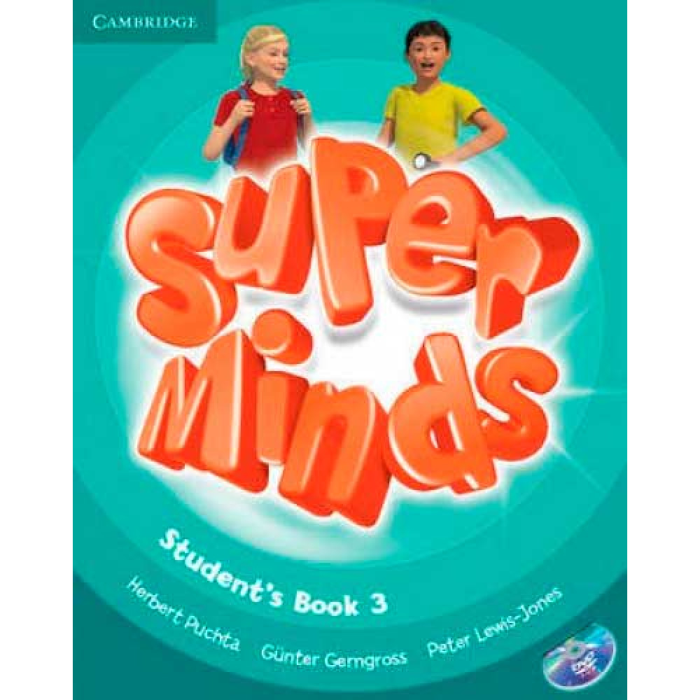 Super Minds. 3 Student's Book with DVD-ROM. Puchta, Gerngross, Lewis-Jones. 
